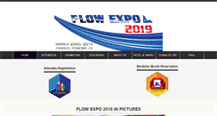 Desktop Screenshot of flowexpousa.com